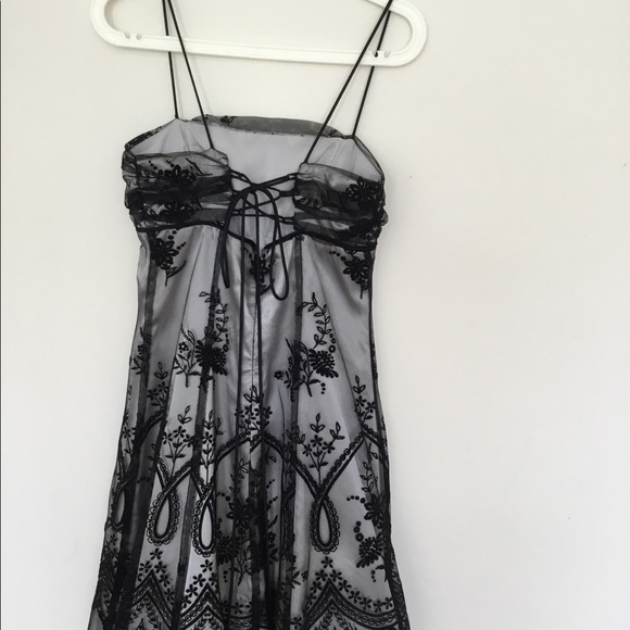 Black Formal Teen Dress - Picture 4 of 5